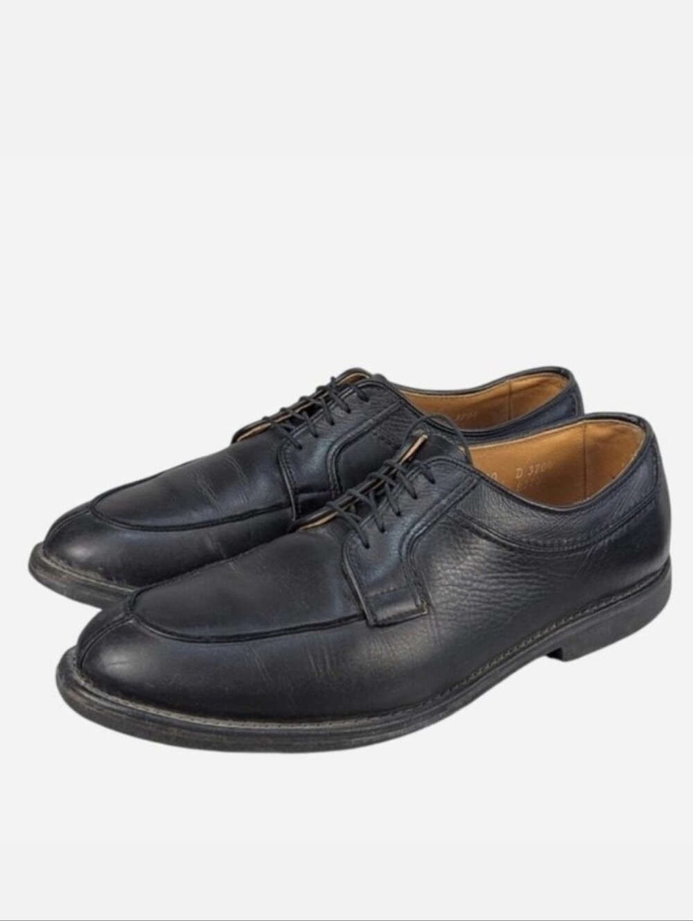 Allen Edmonds Stockbridge Split Toe Oxford Black Men's 10D Made in USA